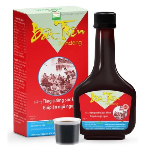 Cao lỏng Bát Tiên Bình Đông (Chai 280ml) Giúp bồi bổ cơ thể, hỗ trợ giảm mệt mỏi, Giúp ăn ngon miệng và ngủ sâu giấc hơn.