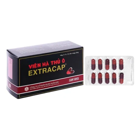 Viên Hà Thủ Ô Extracap OPC (Hộp 50 viên) Hỗ trợ cải thiện tình trạng tóc bạc sớm, rụng tóc, giúp tóc đen bóng tự nhiên