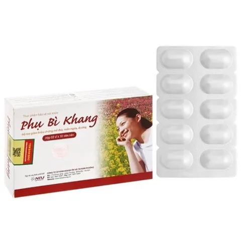 Viên uống Phụ Bì Khang (Hộp 30 viên) Hỗ trợ tăng cường chức năng gan giúp giảm mề đay, mẩn ngứa và dị ứng, giúp tăng sức đề kháng
