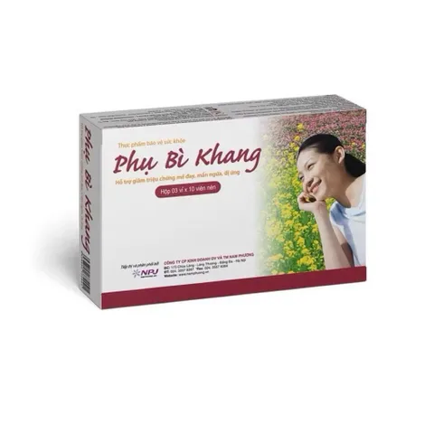 Viên uống Phụ Bì Khang (Hộp 30 viên) Hỗ trợ tăng cường chức năng gan giúp giảm mề đay, mẩn ngứa và dị ứng, giúp tăng sức đề kháng