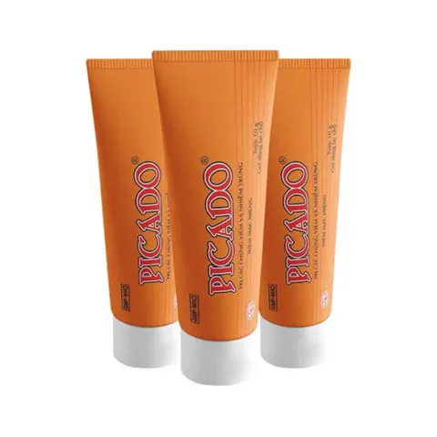 Gel bôi nhiệt miệng PICADO (Tuýp 10g) Giúp giảm các vết loét miệng, viêm nướu
