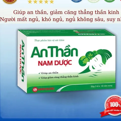 ✅[Chính hãng] An Thần Nam Dược giúp an thần, giảm căng thẳng thần kinh (Hộp 30 viên)