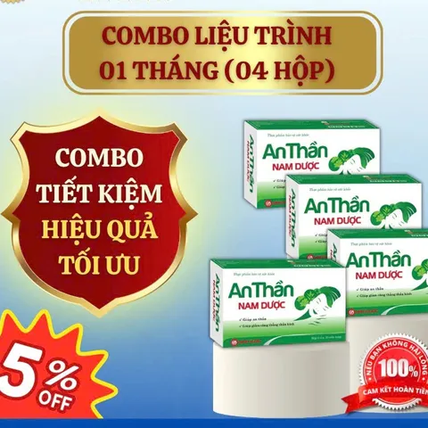 ✅[Chính hãng] An Thần Nam Dược giúp an thần, giảm căng thẳng thần kinh (Hộp 30 viên)