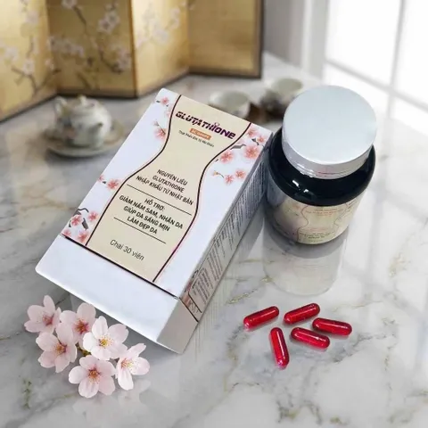 (Chính Hãng) Viên uống Glutathione BC White Hỗ trợ làm sáng da, hỗ trợ giảm sạm nám, bổ sung chất chống oxy hóa (Hộp 30)