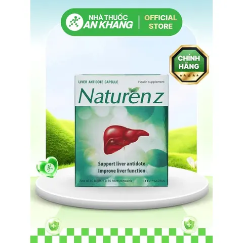 (Chính hãng) Naturen Z hỗ trợ giải độc, tăng cường chức năng gan hộp 100 viên