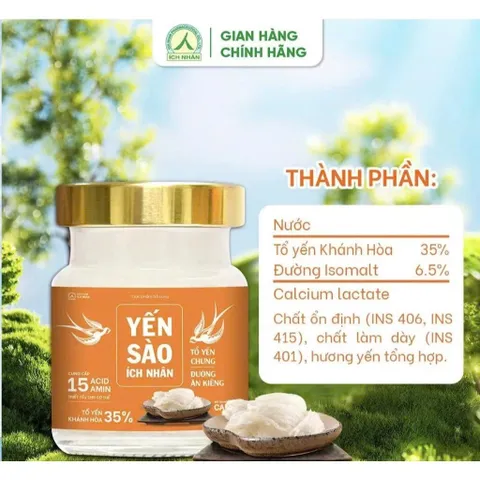 Yến Sào Ích Nhân Dành Cho Đái Tháo Đường/ Dành Cho Loãng Xương