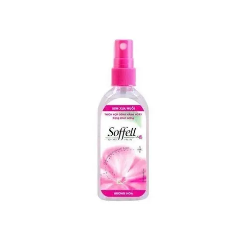 XỊT CHỐNG MUỖI SOFFELL DẠNG PHUN SƯƠNG - CHAI 80ml
