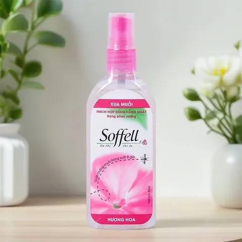 XỊT CHỐNG MUỖI SOFFELL DẠNG PHUN SƯƠNG - CHAI 80ml