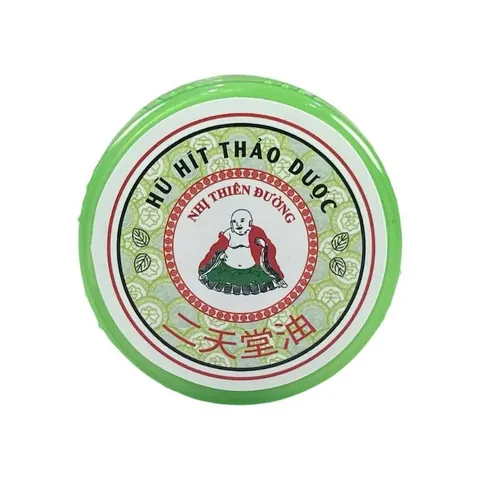 Hũ Hít Thảo Dược Nhị Thiên Đường Hũ 5g - Giúp Giải Cảm và Thư Giãn Tinh Thần