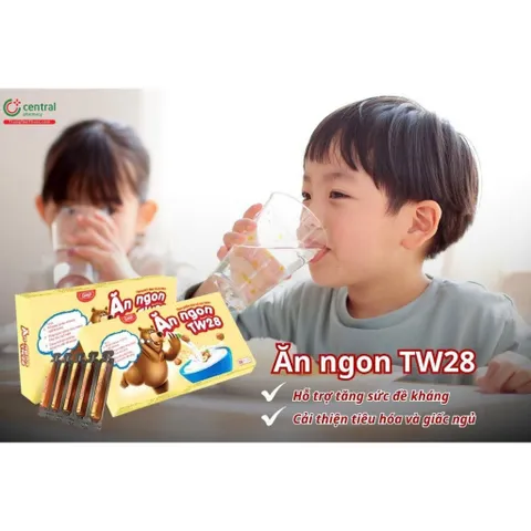 Ăn ngon TW28 - Siro uống hỗ trợ ăn ngon, tăng cường tiêu hóa, tăng cường đề kháng