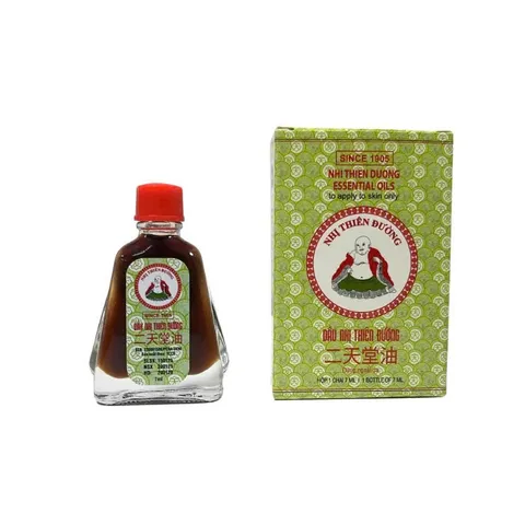 Dầu Nhị Thiên Đường Hỗ Trợ Cảm Mạo, Phong Hàn, Sổ Mũi (Chai 7ml) - Công Thức Gia Truyền
