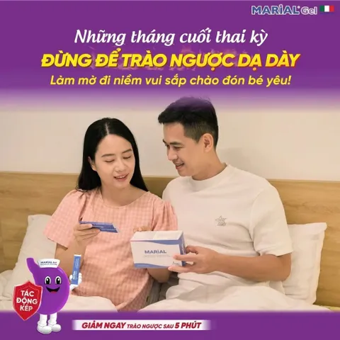 Marial Gel Giảm Trào Ngược Dạ Dày Bảo Vệ Phục Hồi Niêm Mạc Dạ Dày Thực Quản Giảm Ợ Chua Nóng