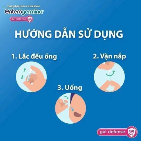 [CHÍNH HÃNG] Men Vi Sinh Enterogemina 2 tỷ bào tử ( mẫu mới ) - Hộp 20 ống