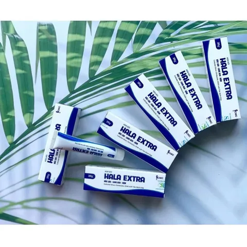 Kem Bôi Hắc Lào Hala Extra 20g - Chữa Lang Ben, Nấm Da