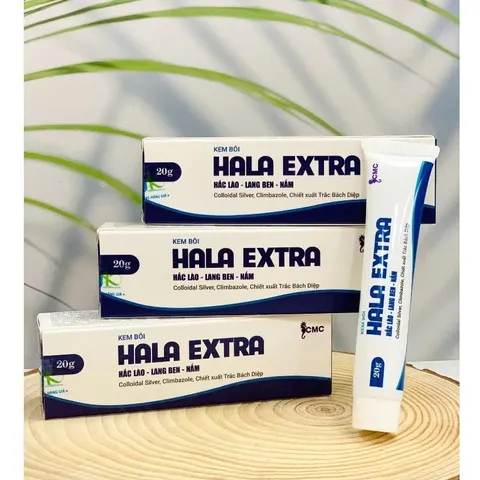 Kem Bôi Hắc Lào Hala Extra 20g - Chữa Lang Ben, Nấm Da