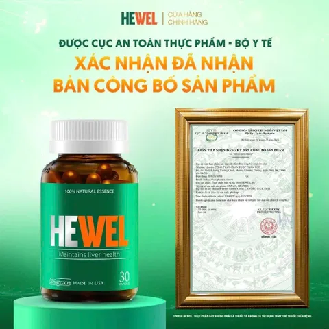 Viên Uống Thải Độc Gan Hewel Chính Hãng Hỗ Trợ Bổ Gan Và Tăng Cường Chức Năng Gan Hộp 30 Viên
