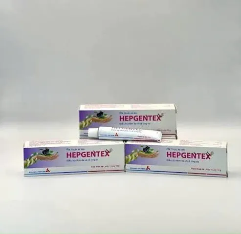 Kem chăm sóc da Hepgentex tuýp 10g 812853
