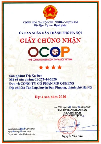 Trà xạ đen MD Queens hộp 30 túi lọc (pha ra 15 lít trà)_HCM có sẵn giao ngay