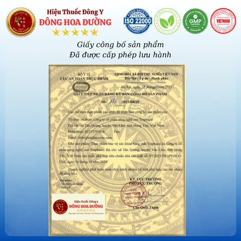 Viên uống Sáng Mắt Traphaco (hộp 30 viên) - Giúp bổ mắt, cải thiện thị lực, sáng mắt, giảm khô mỏi mắt - ĐÔNG HOA ĐƯỜNG