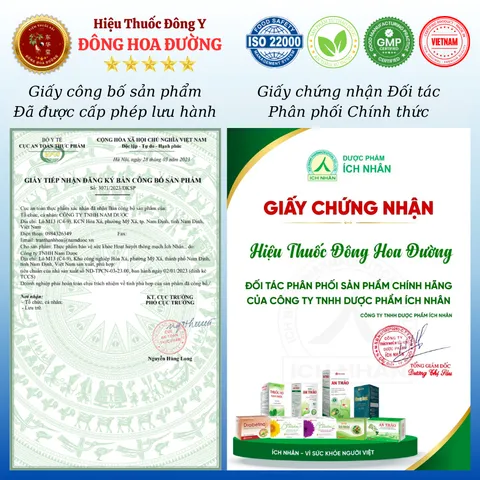 HOẠT HUYẾT THÔNG MẠCH ÍCH NHÂN (hộp 30 viên) - Giúp giảm chóng mặt, tê bì tay chân, suy giảm trí nhớ - ĐÔNG HOA ĐƯỜNG
