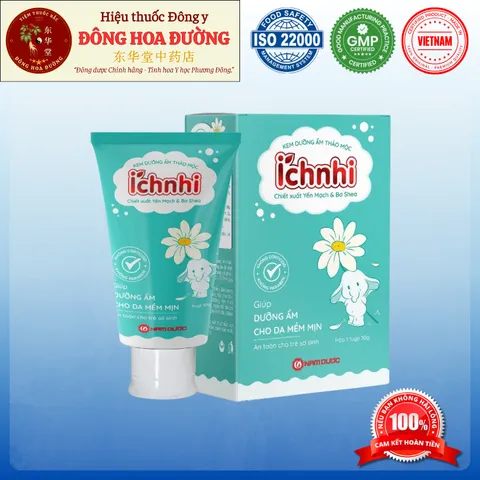 COMBO KEM DƯỠNG ẨM, CHÀM SỮA, HĂM NGỨA ÍCH NHI (tuýp 30g) - An toàn cho trẻ sơ sinh - ĐÔNG HOA ĐƯỜNG