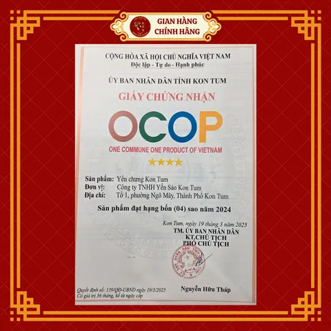YẾN SÀO KID'S OCOP 4 SAO (hũ 70ml) - Hàm lượng 02gram yến tươi, ít đường - ĐÔNG HOA ĐƯỜNG