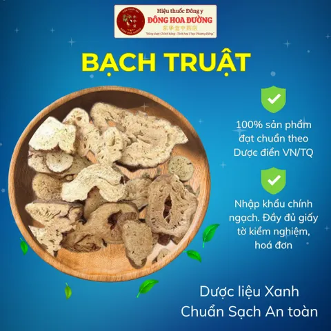 Bạch Truật (02 năm tuổi) Nhập Khẩu Chính Ngạch | Đầy Đủ Giấy Tờ CO CQ COA | Giúp Bồi Bổ Cơ Thể, Hỗ Trợ Tiêu Hóa