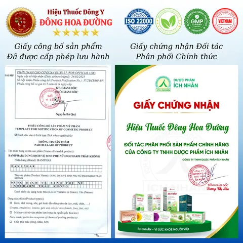 DUNG DỊCH VỆ SINH PHỤ NỮ INOCHARM TRẦU KHÔNG (chai 100ml) - Giúp khử mùi, ngừa nấm ngứa, viêm nhiễm, cân bằng độ ẩm