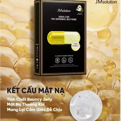 Mặt Nạ Dưỡng Da JM Solution Mask Firming đỏ , vàng , xanh lá