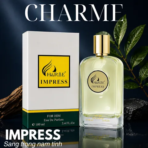 Nước hoa nam Charme Impress 100ML đẳng cấp phái mạnh