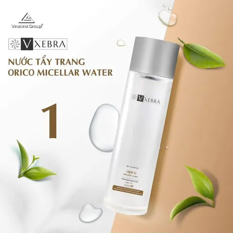 Nước tẩy trang Vxebra Orico tẩy trôi bụi mịn 190ml/ chai