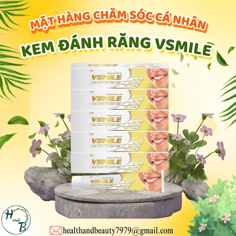Kem đánh răng thảo dược Vsmile - Hơi thở thơm mát