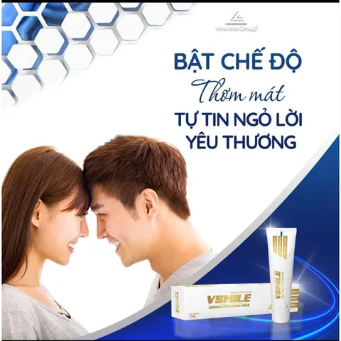 Kem đánh răng thảo dược Vsmile - Hơi thở thơm mát