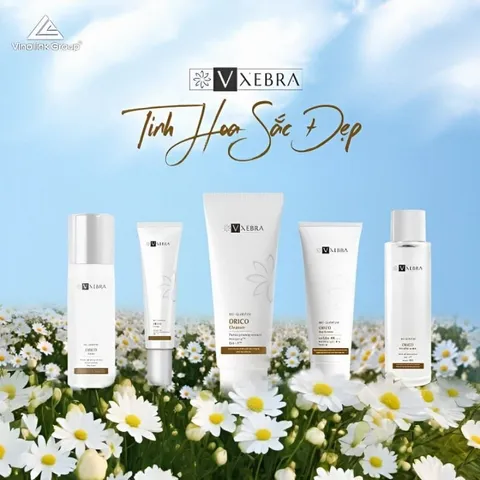 Combo mỹ phẩm Vxebra cao cấp chăm sóc mọi loại da và cấp ẩm cho da