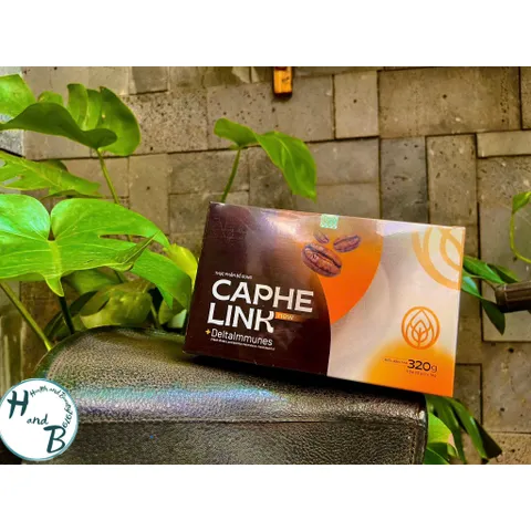 Cà phê Link thảo dược thiên nhiên giúp tỉnh táo và dùng được cho người bị say cà phê 20 gói/ hộp