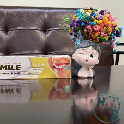[MẪU MỚI] Kem đánh răng Vsmile hương cà phê đánh bật mảng bám 150g