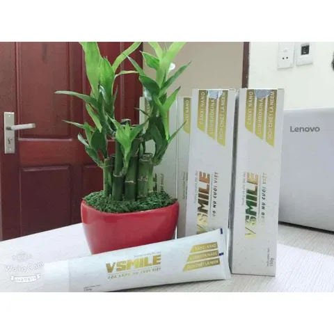Kem đánh răng Vsmile vị cà phê giúp răng chắc khỏe, bảo vệ răng miệng cho nụ cười tỏa nắng 150g