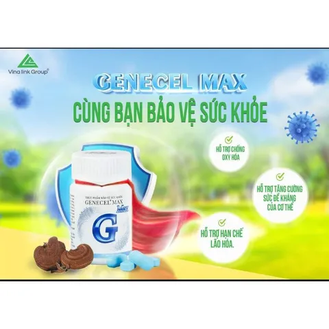 Thực phẩm bảo vệ sức khỏe Genecel® Max
