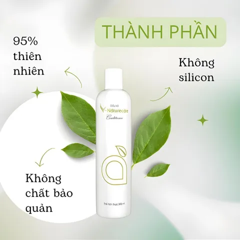 Dầu Xả V-NATURECARE CONDITIONER: Tóc siêu mượt thơm lâu, cấp ẩm tự nhiên, Dưỡng Tóc Men & Women