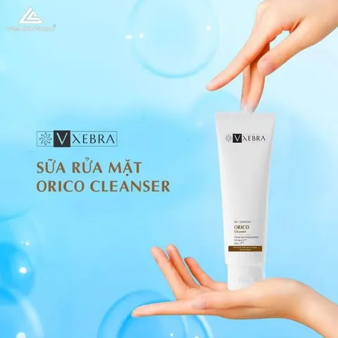 Sữa rửa mặt Vxebra sữa rửa mặt thiên nhiên cho mọi loại da tuýp/ 100g