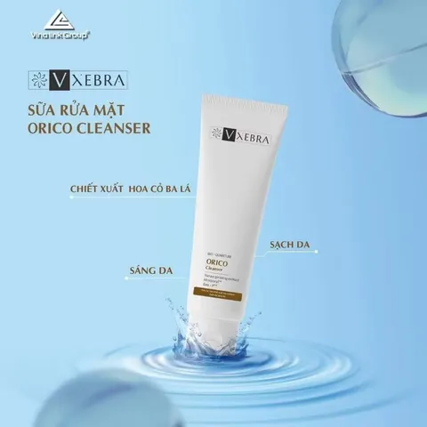 Sữa rửa mặt Vxebra sữa rửa mặt thiên nhiên cho mọi loại da tuýp/ 100g