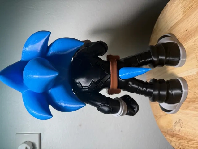 MÔ HÌNH SONIC THE PUNISHER IN 3D CAO 28CM
