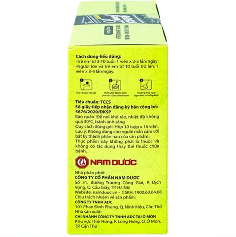Bột Sủi LiveCool Nam Dược Thanh Nhiệt Hương Dưa Gang Hộp 10 Gói