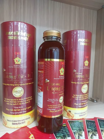 Mật ong lượng tử - Chai 700g