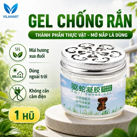 Gel Xua Đuổi Rắn Cô Đặc – Chiết Xuất Thực Vật, Hỗ Trợ Hạn Chế Rắn Tiếp Cận, Dùng Trong Nhà Và Ngoài Trời