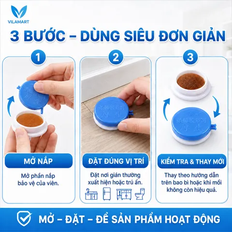 Thuốc diệt gián sinh học Housheng, diệt tận gốc tất cả các loại gián, hiệu quả, an toàn.