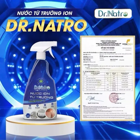 Chai tẩy đa năng Dr Natro 500ml làm sạch dầu mỡ, vệ sinh giày dép, sàn nhà an toàn lành tính