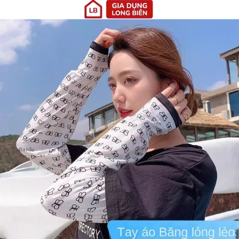 Găng Tay Chống Nắng Dáng Rộng Chất Lụa - Bảo Vệ Da Chống Tia Cực Tím 813329