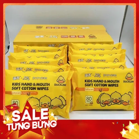 Giấy ướt gấu mỗi bịch 80 tờ (  10 gói) 813331