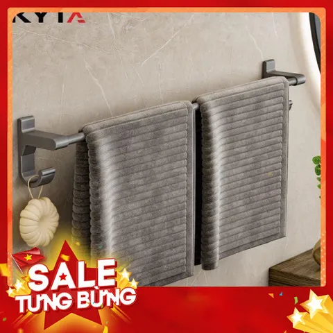 Giá Treo Khăn Nhà Tắm KYTA K81360 - Hợp Kim Nhôm Không Han Rỉ, Bền Đẹp 813339